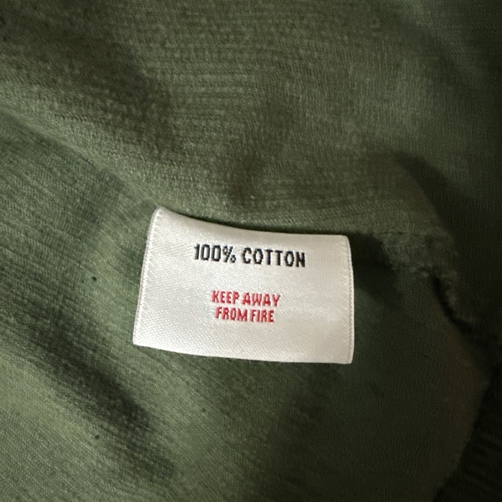 Madcap Elgland Corduroy Shacket Men's XL Rare Green - Picture 6 of 6